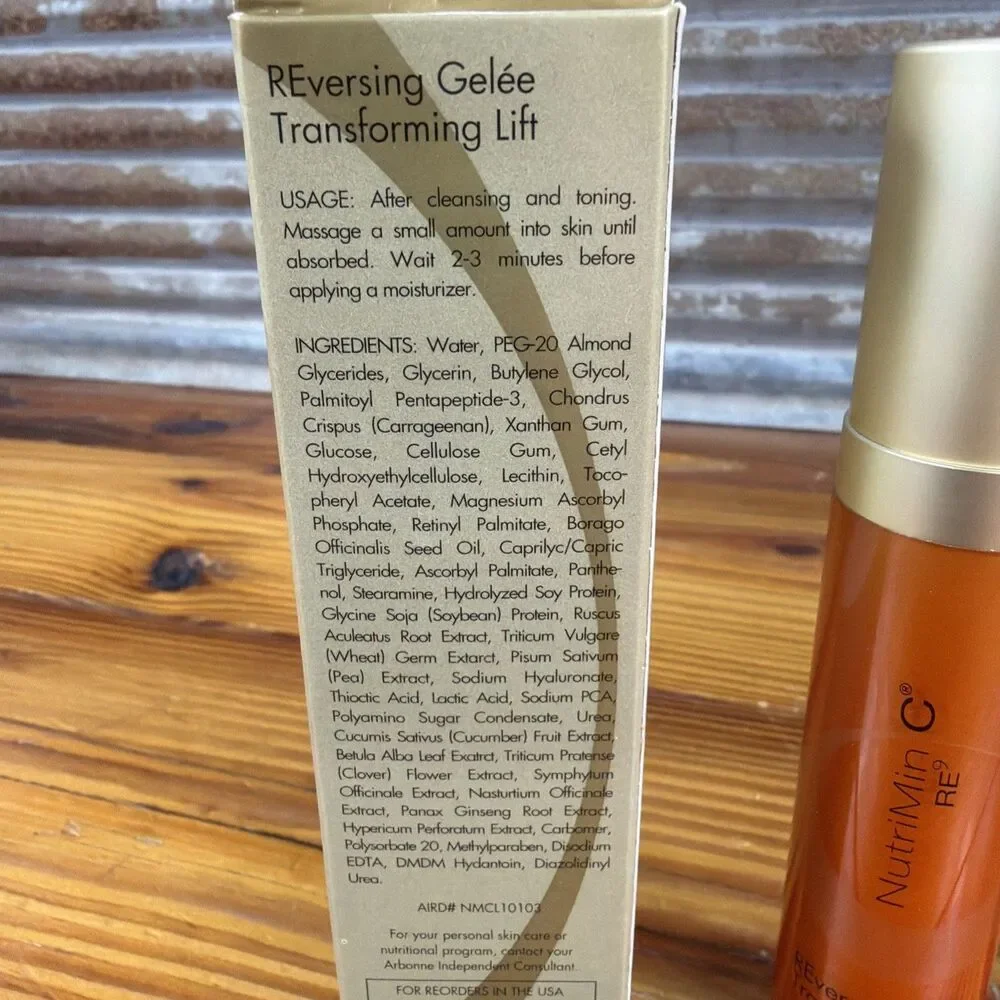NEW IN BOX ARBONNE NUTRIMIN C RE9 REVERSING GELEE TRANSFORMING LIFT 1.5 OZ